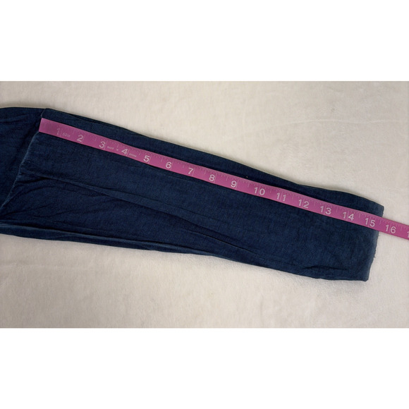 NWT Dear John Cold Shoulder Long Sleeve Top Large in Navy Blue Distressed Color - Picture 8 of 15